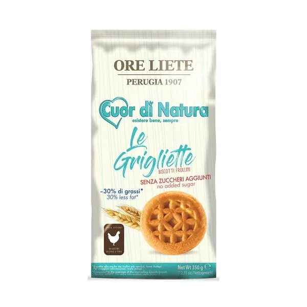 ORE LIETE GRIGLIETTE 350G - أوريلايت كعكة خالية من السكر 350جم