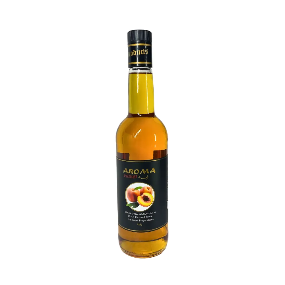 AROMA VELVET PEACH SAUCE 925 G - اروما فيلفت صوص بنكهة الخوخ 925  جم