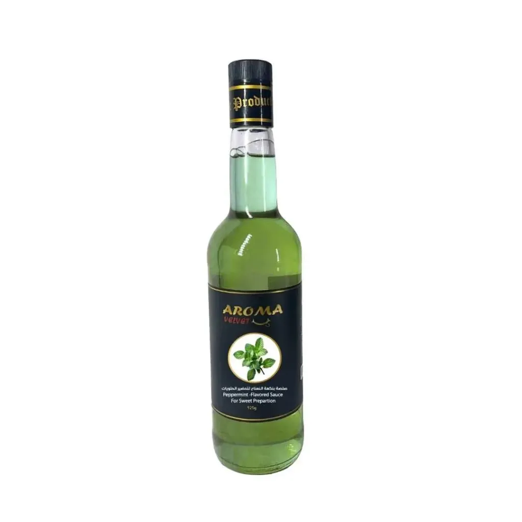 AROMA VELVET PEPPERMINT SAUCE 925 G - اروما فيلفت صوص بنكهة النعناع 925  جم