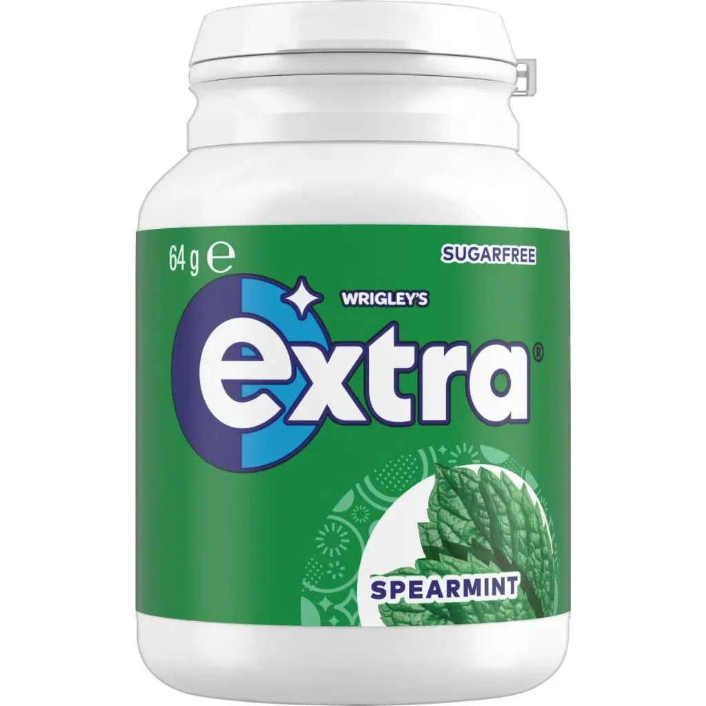 EXTRA GUM SPEARMINT 64 GM - اكسترا علك بالنعناع 64  جم