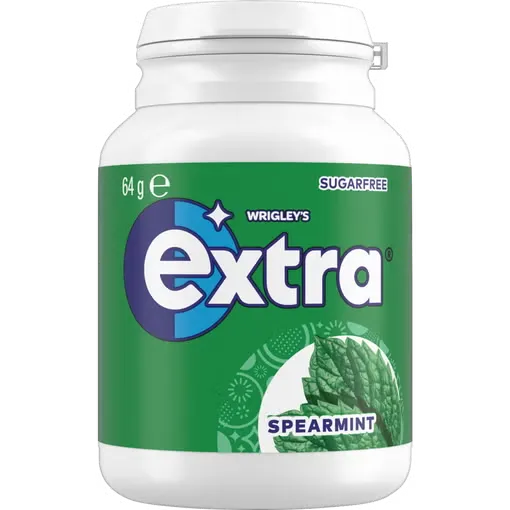 EXTRA GUM SPEARMINT 64 GM - اكسترا علك بالنعناع 64 جم