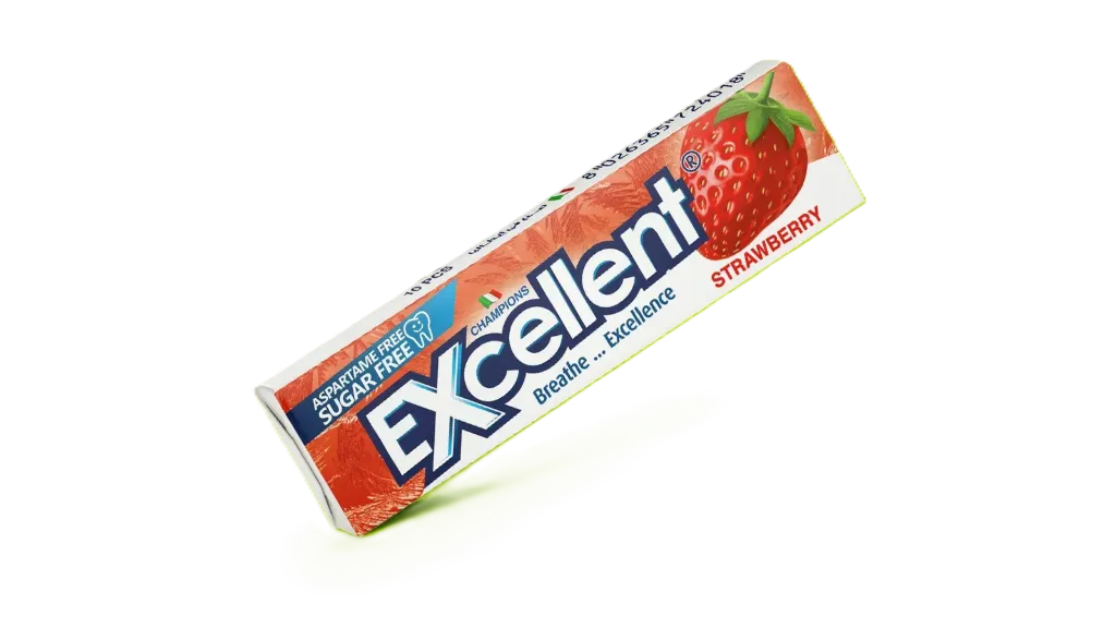 EXELLANCT STRAWBERRY 30*14 G - اكسلنت فراولة 30*40 جم