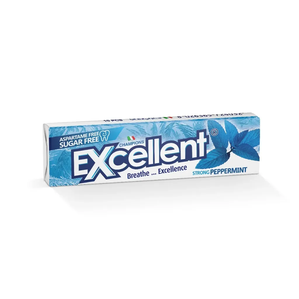 EXELLANCT STRONG PEPERMINT 30*14 G - اكسلنت نعناع 30*40 جم