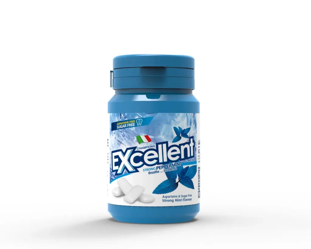 EXELLANCT STRONG PEPERMINT 57 G - اكسلنت نعناع قوى 57 جرام