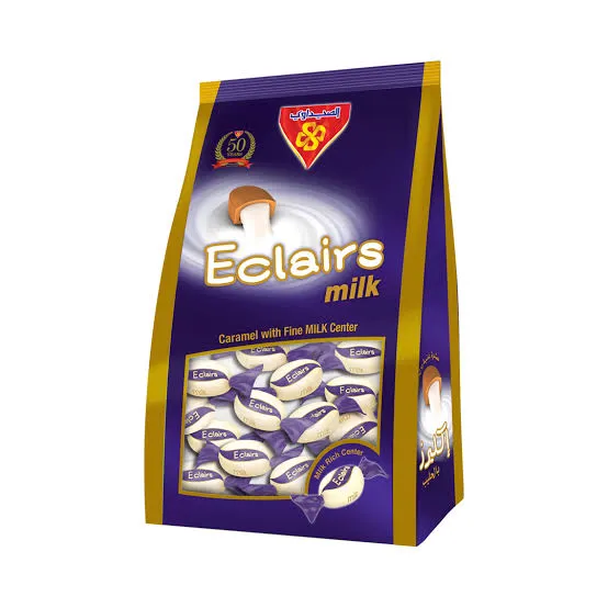 ECLAIRS STANDBAG MILK 650G - اكلير بالحليب الصيداوى كيس 650جم