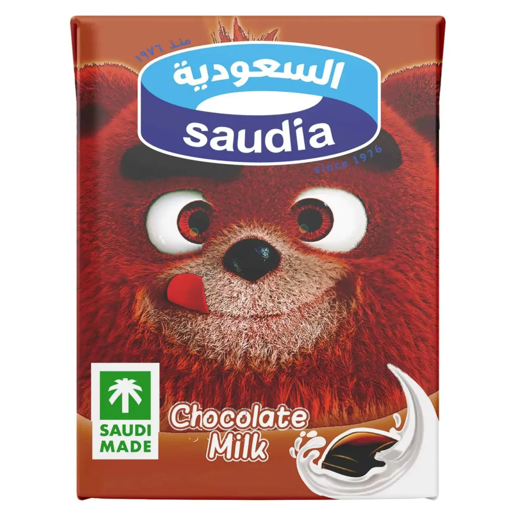 SAUDI MILK CHOCOLATE 6*200 ML - السعودية حليب الشوكولاتة 6*200  مل