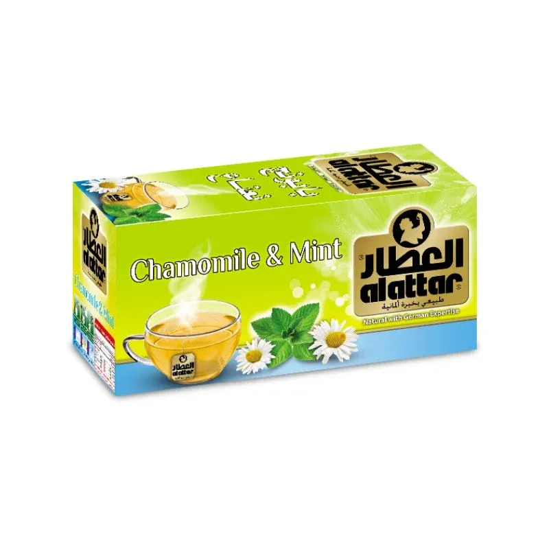 AL ATTAR CAMOMILLE & MINT 20 packets - العطار بابونج ونعناع 20 باكيت