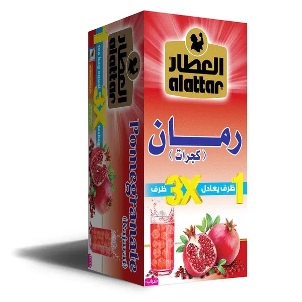 Ginseng Pomegranate*30 packets - العطار رمان *30 باكيت