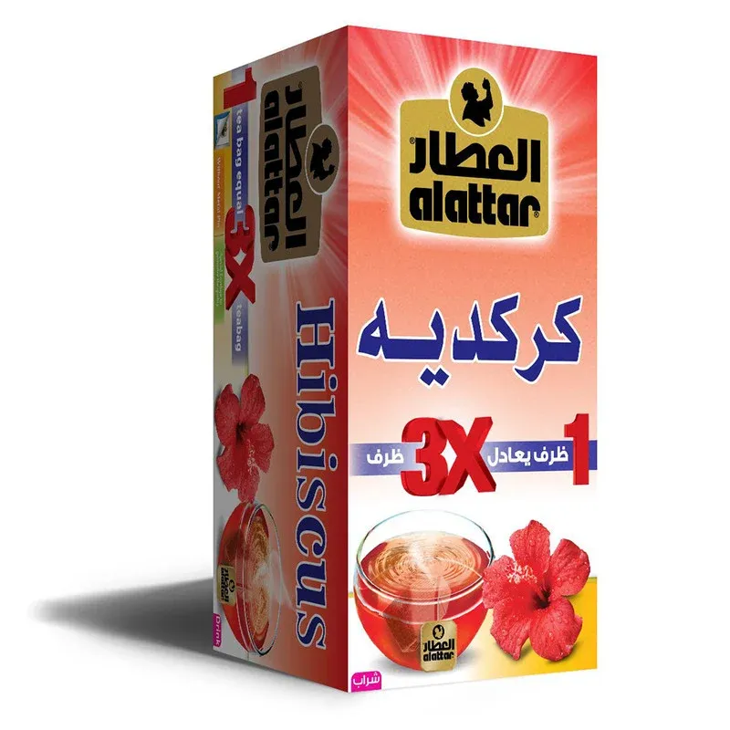 Ginseng Hibiscus*20 packets - العطار كركديه*20 باكيت