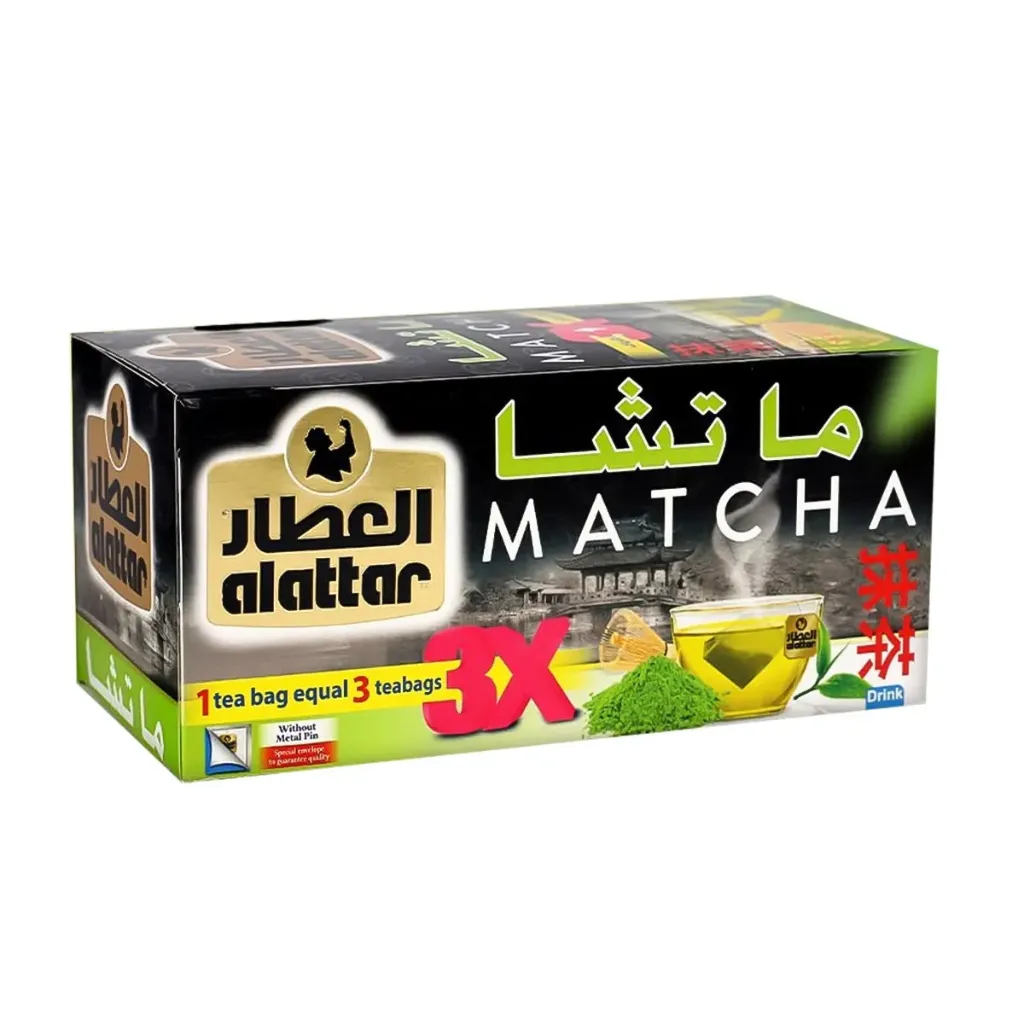 AL ATTAR MATCHA 24packets - العطار ماتشا 24  باكيت
