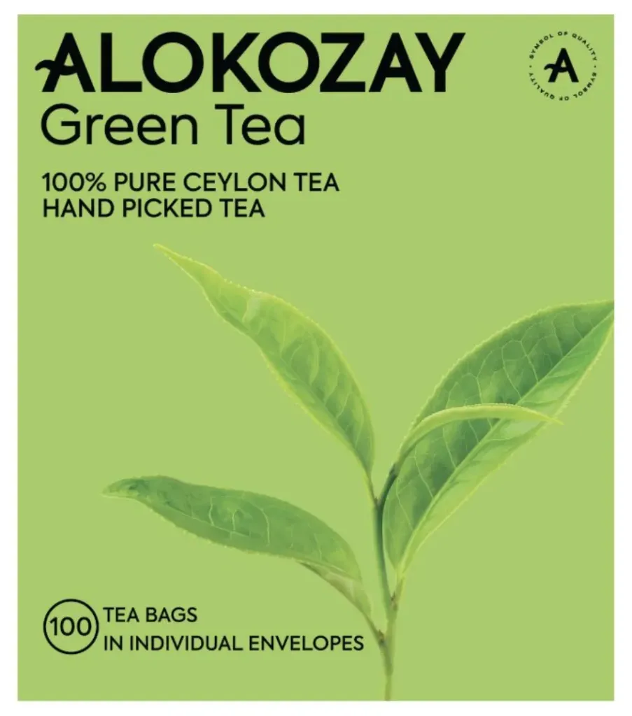 AL OKOZAY GREEN TEA 100 BAGS - الكوزى شاى اخضر 100  كيس