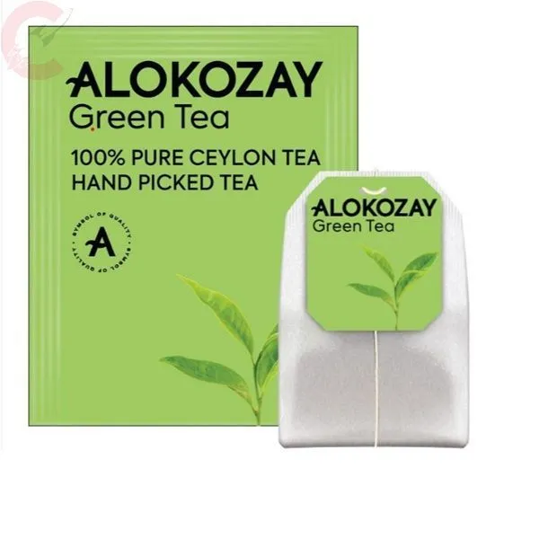 AL OKOZAY GREEN TEA 100 BAGS - الكوزى شاى اخضر 100  كيس