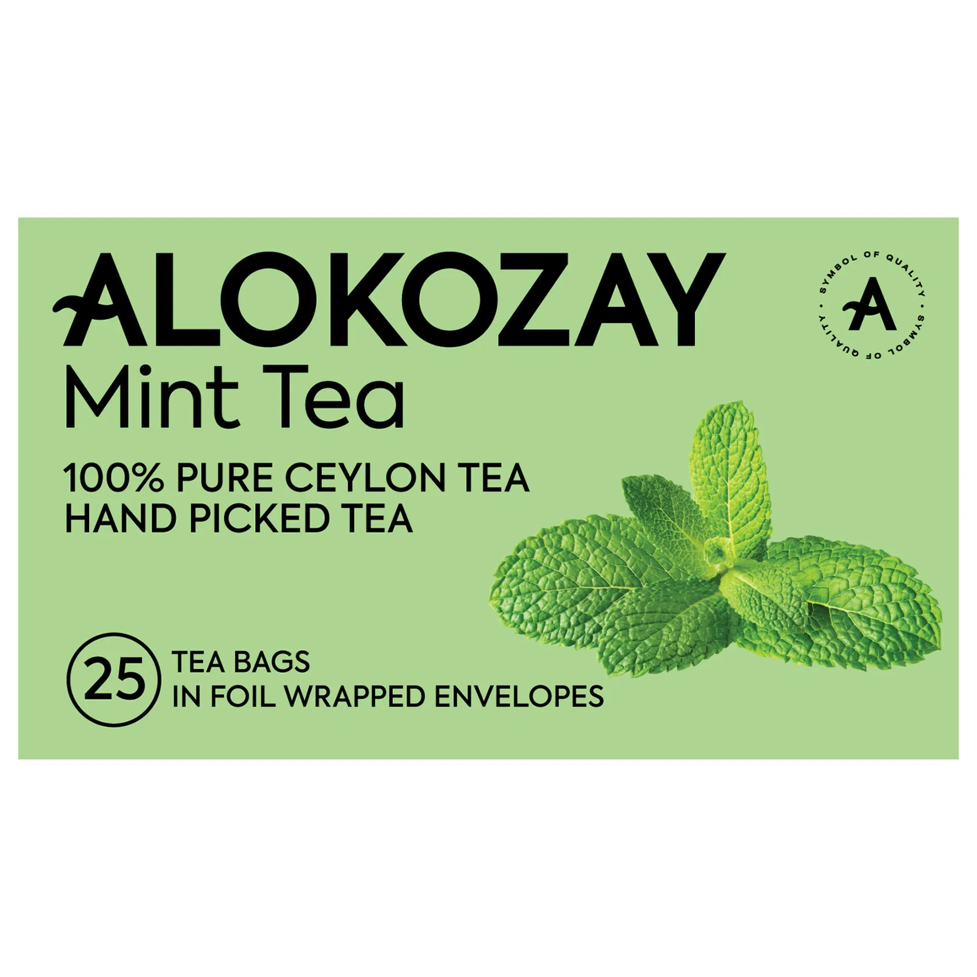 ALOKOZAY MINT TEA 25 TEA BAGS - الكوزي شاي بالنعناع 25  كيس