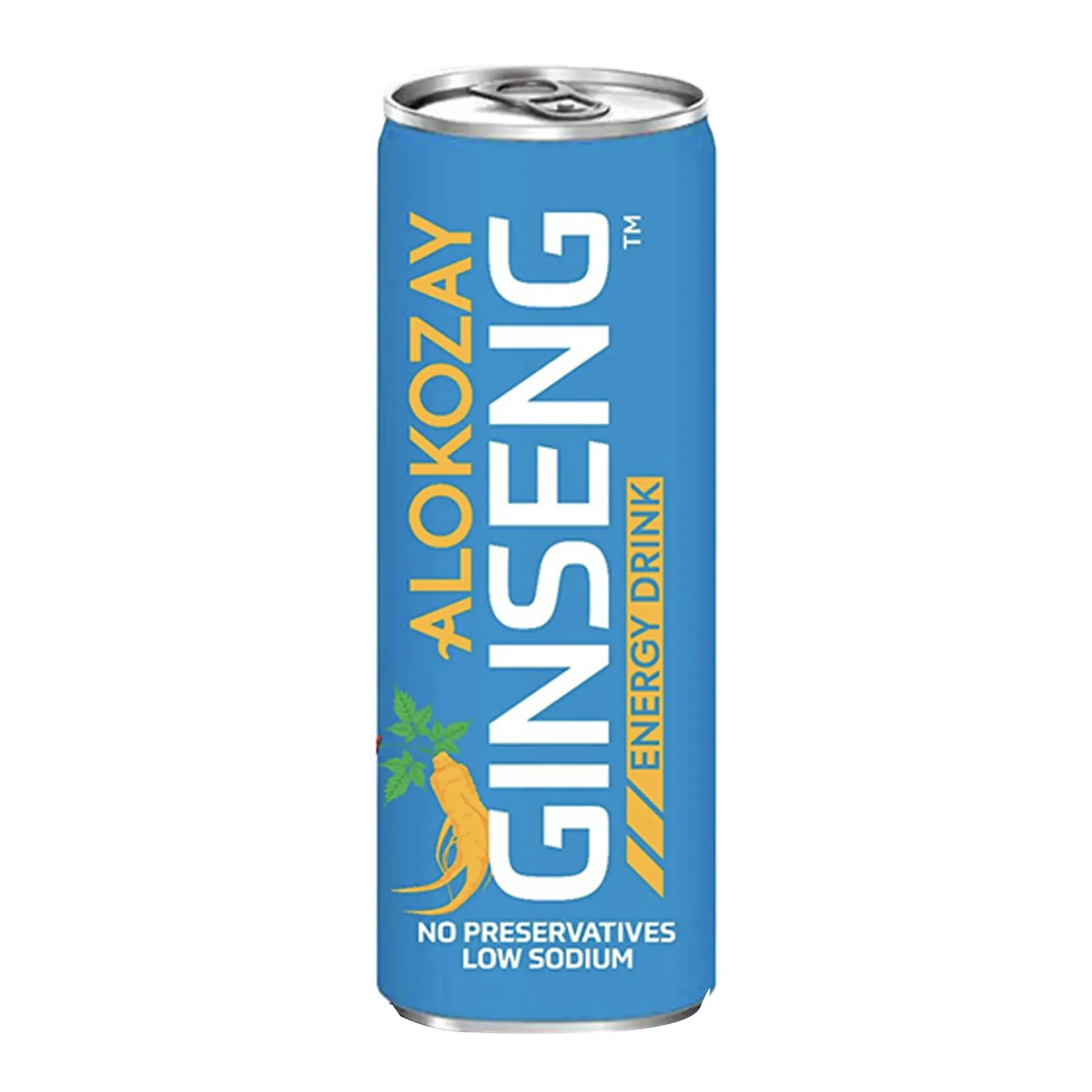 ALOKOZAY GINSENG ENERGY DRINK 6*250 ML - الكوزي مشروب 'طاقة بالجينسينج 6*250 مل
