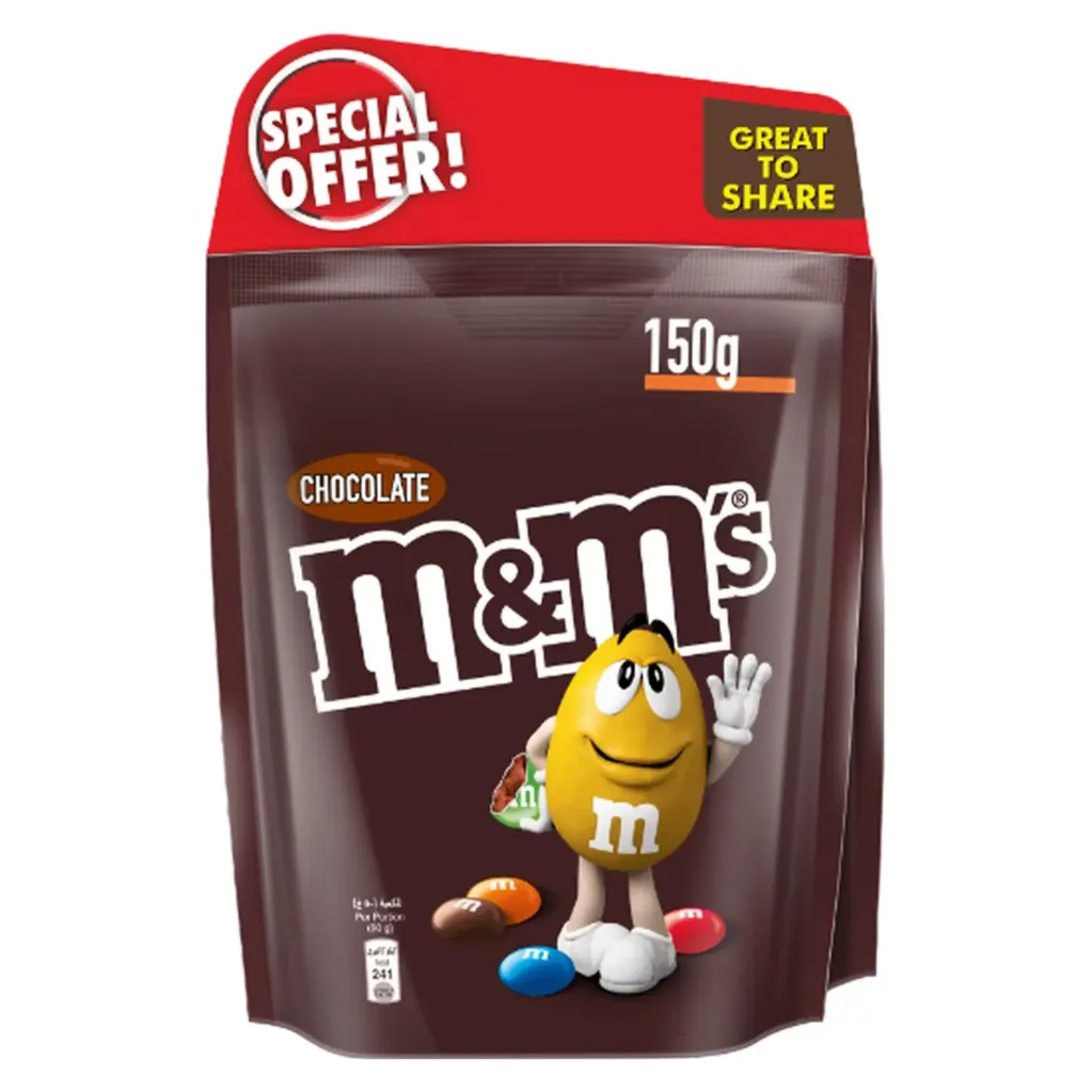 M&M Chocolate Offer 2*150g - ام اند ام شوكولاته عرض 2*150جرام
