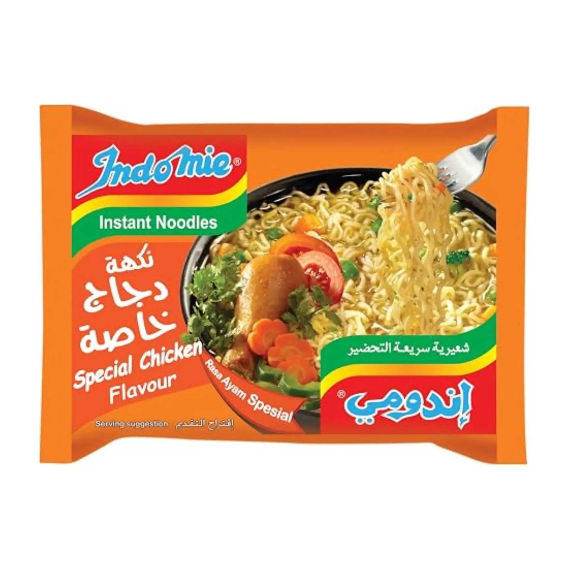 INDOMIE NOODLE SPL CHICKEN 75G*5*8 - اندومي نكهة دجاج خاصة 75جم*5*8