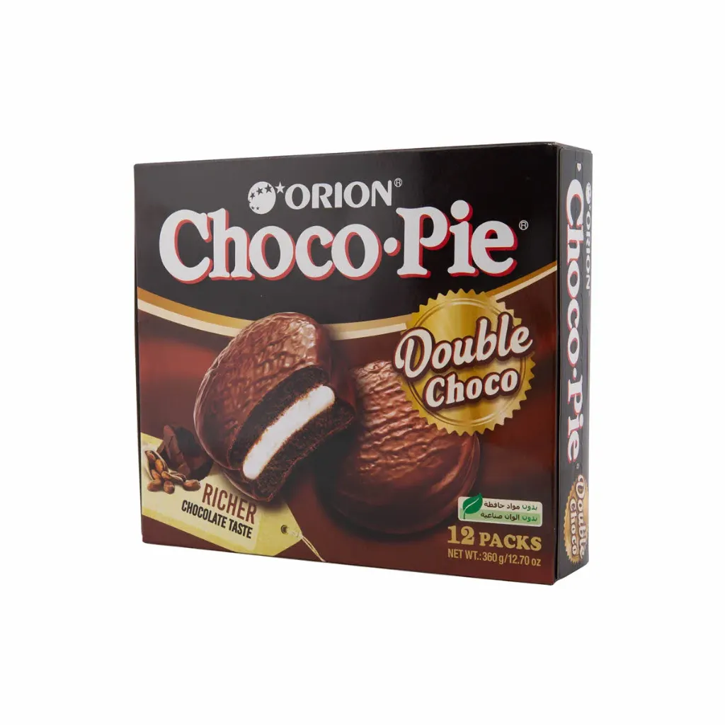 ORION CHOCO PIE DOUBLE 360G - اوريون فطيرة شوكولاتة دابل 360G