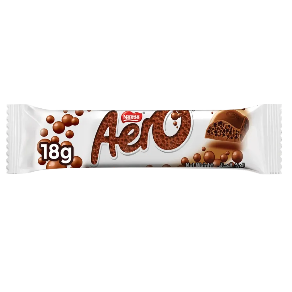 AERO PURE CHOCOLATE BAR 18G - ايرو بار الشيكولاتة البيور 18  جم