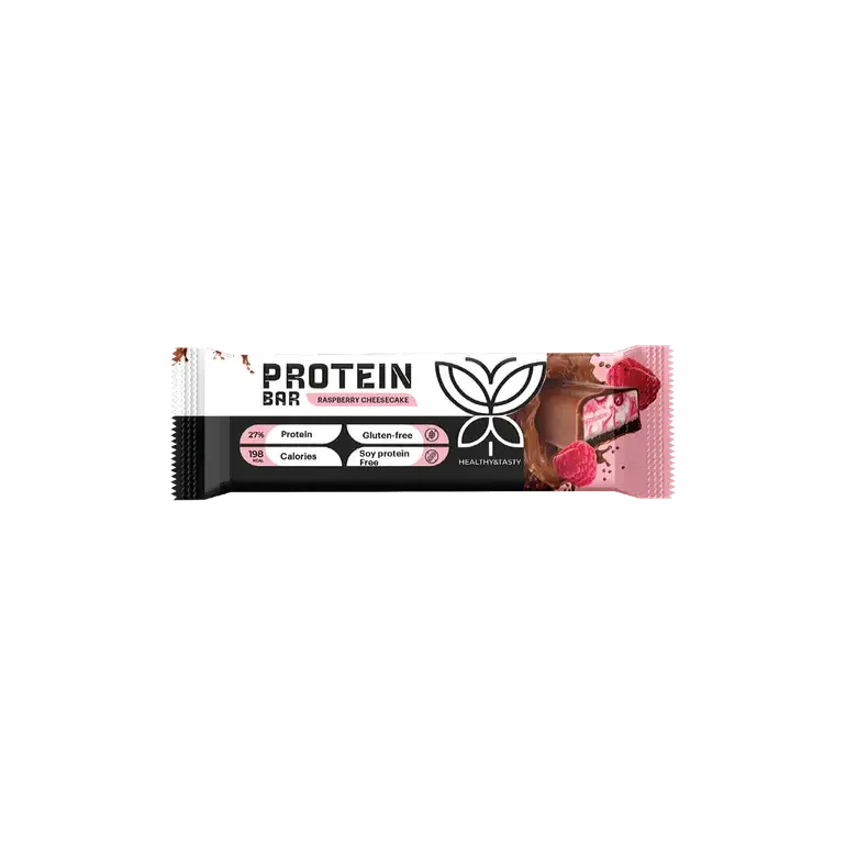 CRUNCH PROTIN BAR RASPBERRY CHEESECAKE 60G - بار بروتين كرانش تشيز كيك التوت 60 جرام