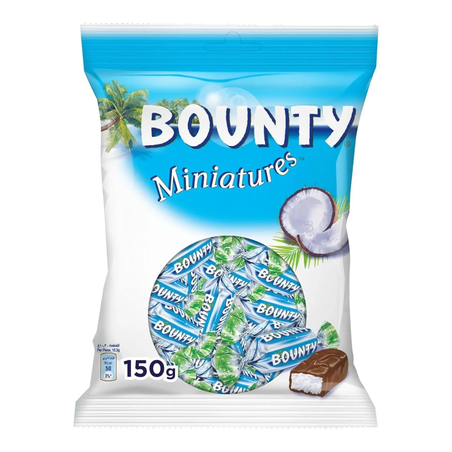 BOUNTY MINIATURES 150 G - باونتى مينيتشرز 150 جم