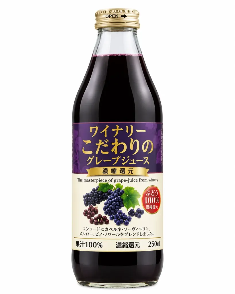 PREMIUM KODAWARI NO GRAPE & BERRIES JUICE 250 M/عصير العنب والتوت بريميوم كوداوا ري نو 250  مل