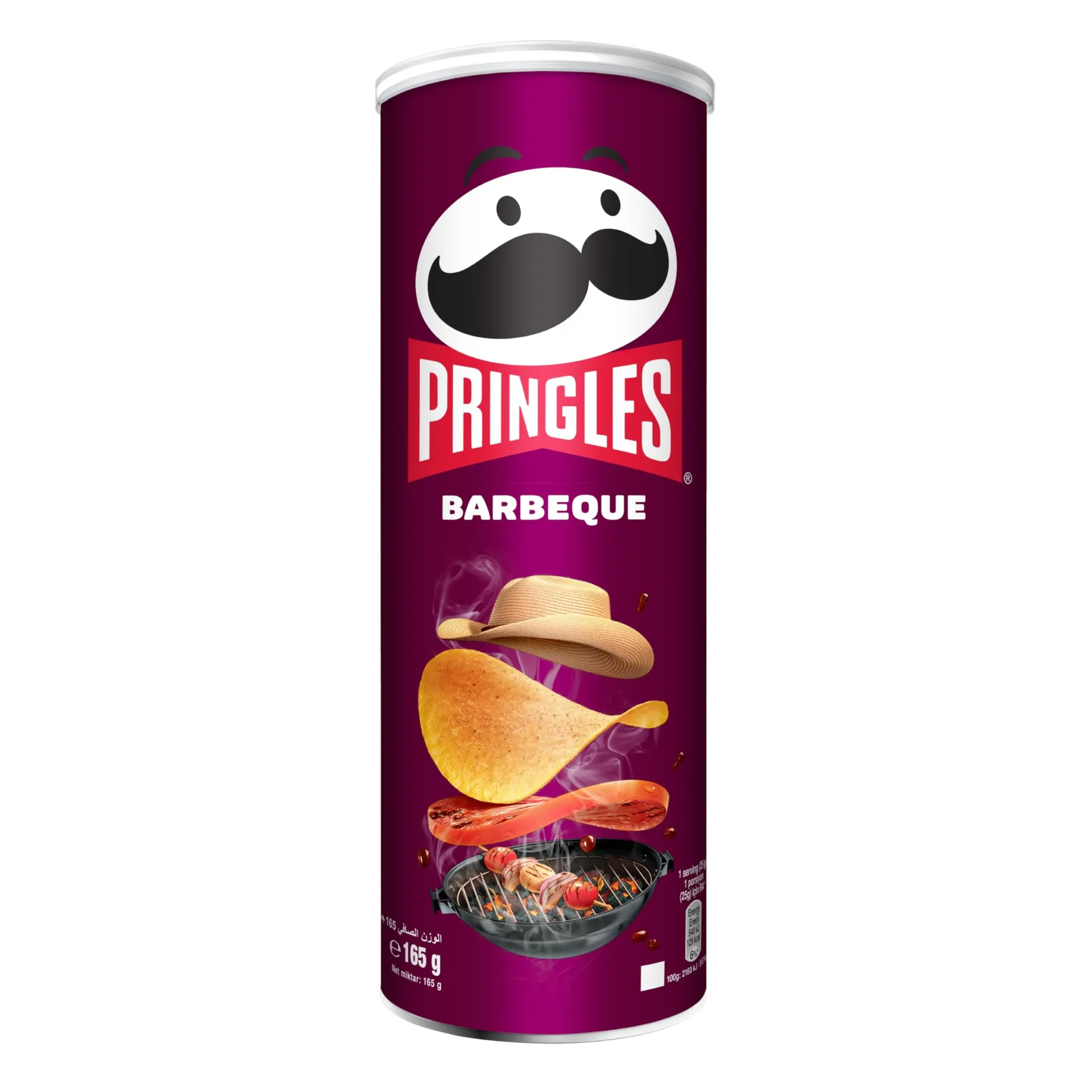 PRINGLE BARBEQUE 165G - برينقلز باربكيو 165جم