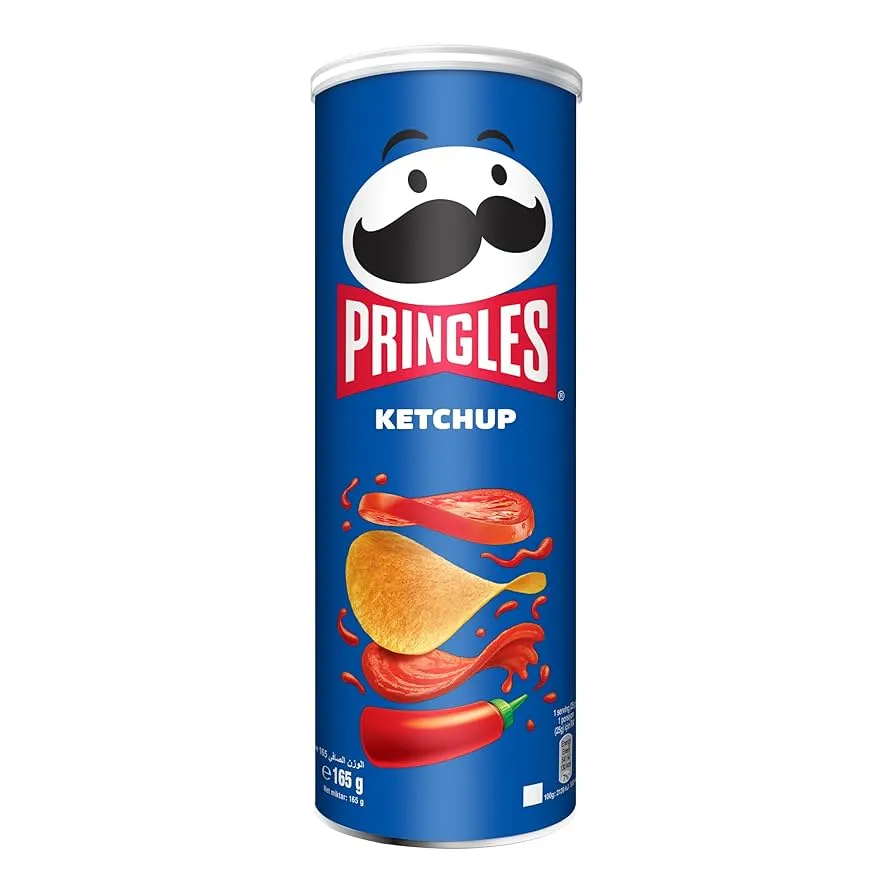 PRINGLE KETCHUP 165G*19 - برينقلز كاتشب 165جم*19