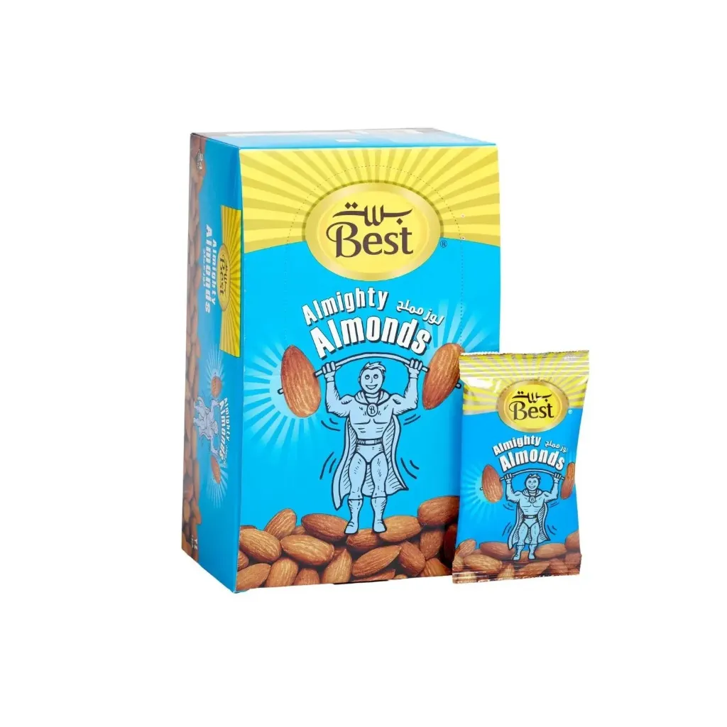 BEST ALMOND PKT 6*24*13G - بست لوز مملح 13جم*24