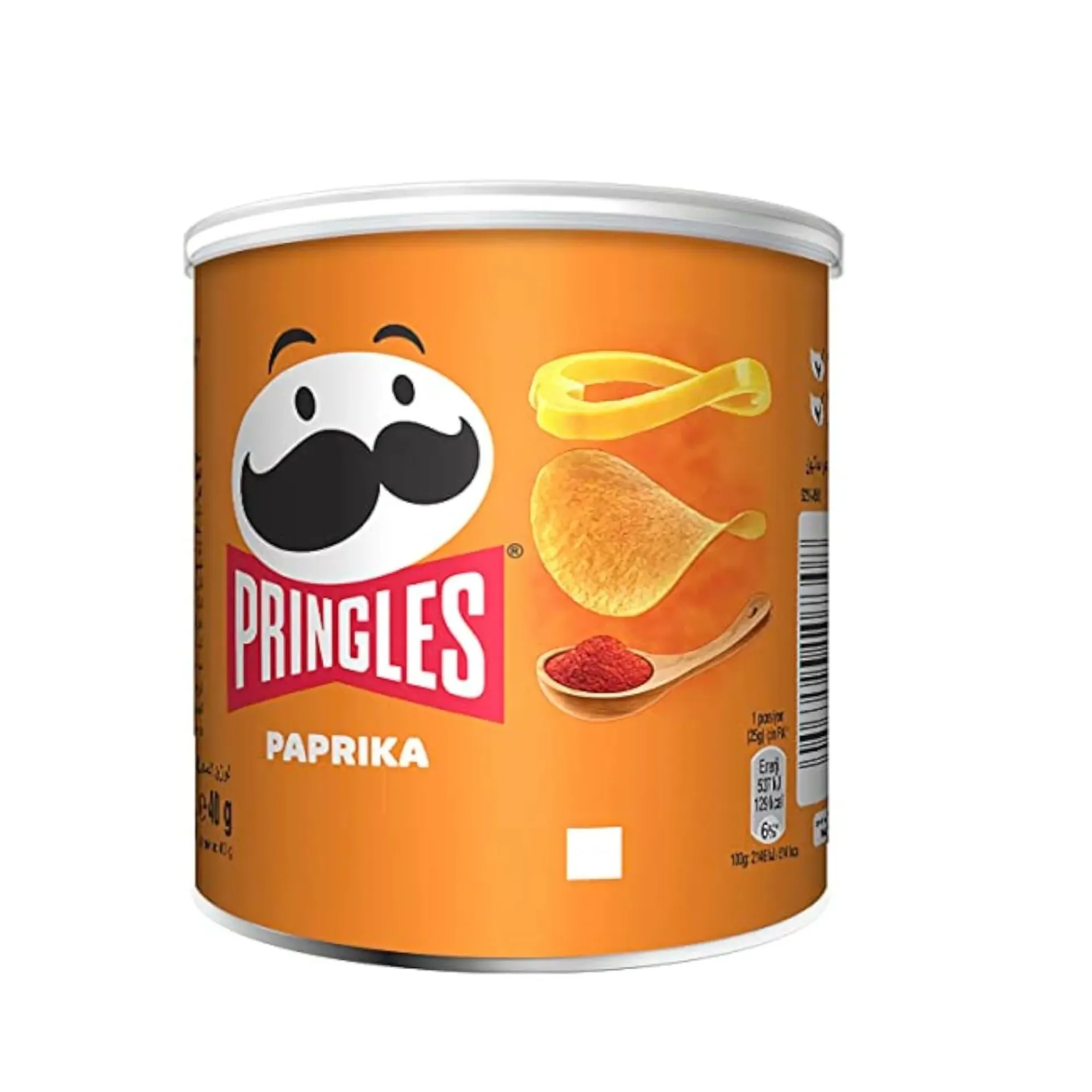 Pringles Potato Chips PAPRIKA12*40g - بطاطس برنقلز بابريكا 12*40جم