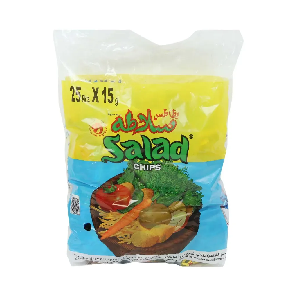 SALAD CHIPS 25*15G - بطاطس سلاطة 15G