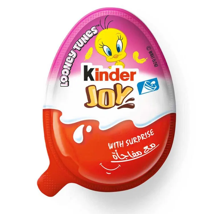 KINDER JOY EGG 20G*48 GIRL - بيض كندر جوى 20*48 جم بنت