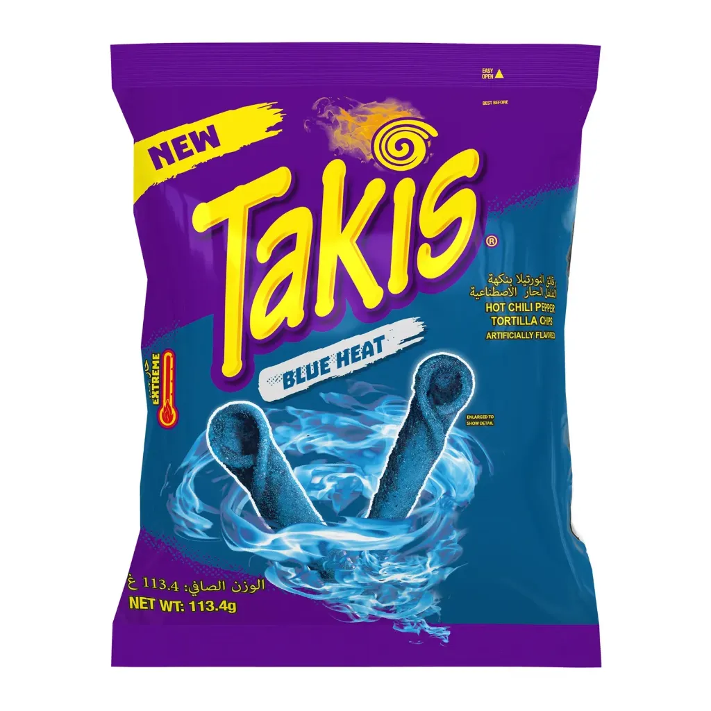 TAKIS BLUE HEAT 113.4G*20 - تاكيس بلو حار 113.4جم *20