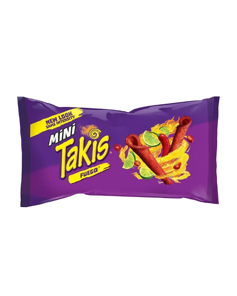 TAKIS FUEGO MINI PEPPER LIME 35G - تاكيس فيقو ميني ليمون فلفل اسود 35جم