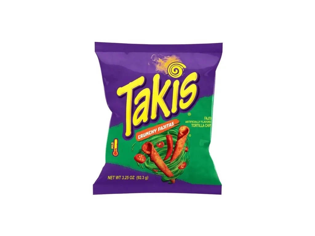 TAKIS CRUNCHY FAJITAS 92.3 G - تاكيس كرانشى فاهيتاس 92.3  جم