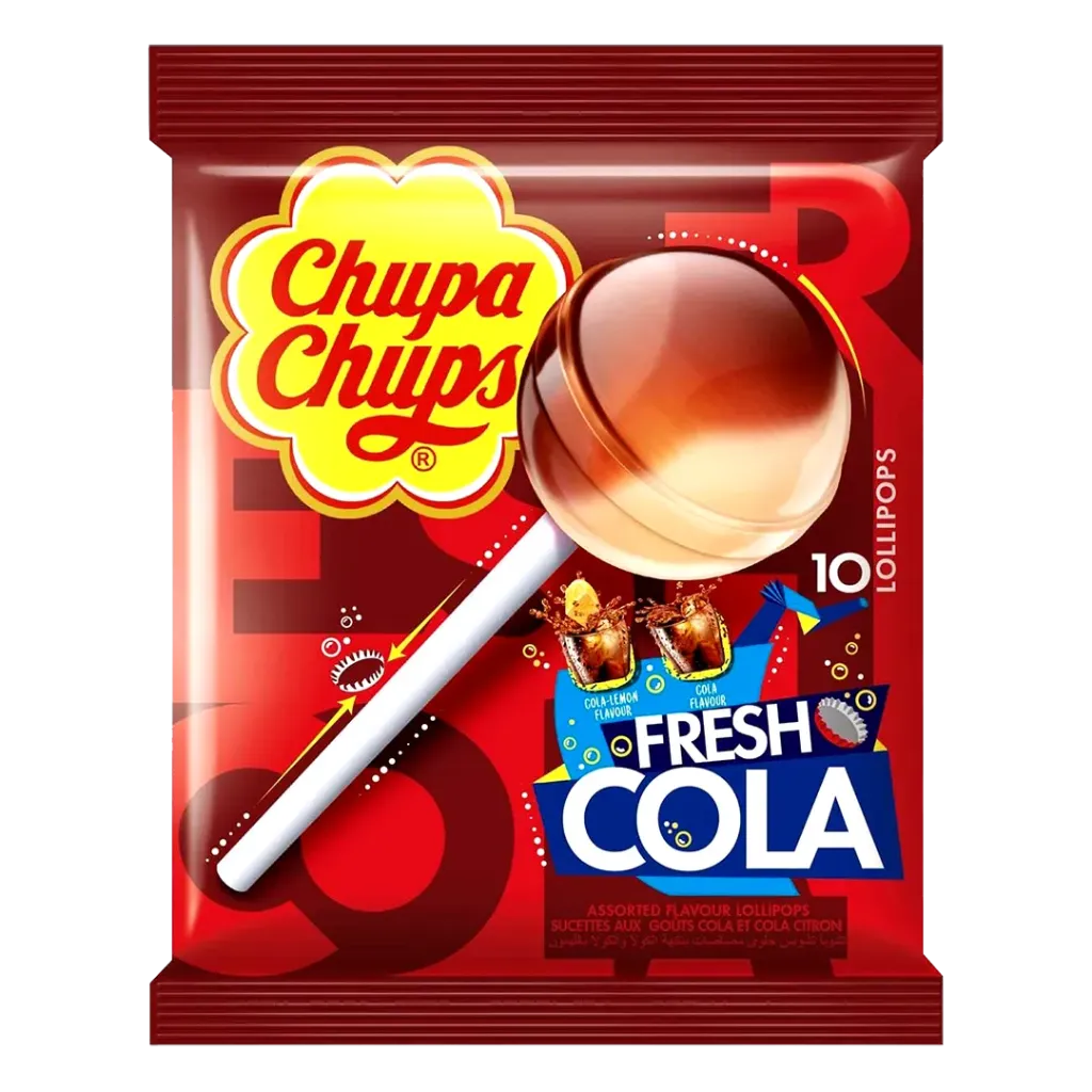 CHUPA CHUPS COLAMAX 120G - تشوبا تشوبس كولا ميكس 120جم