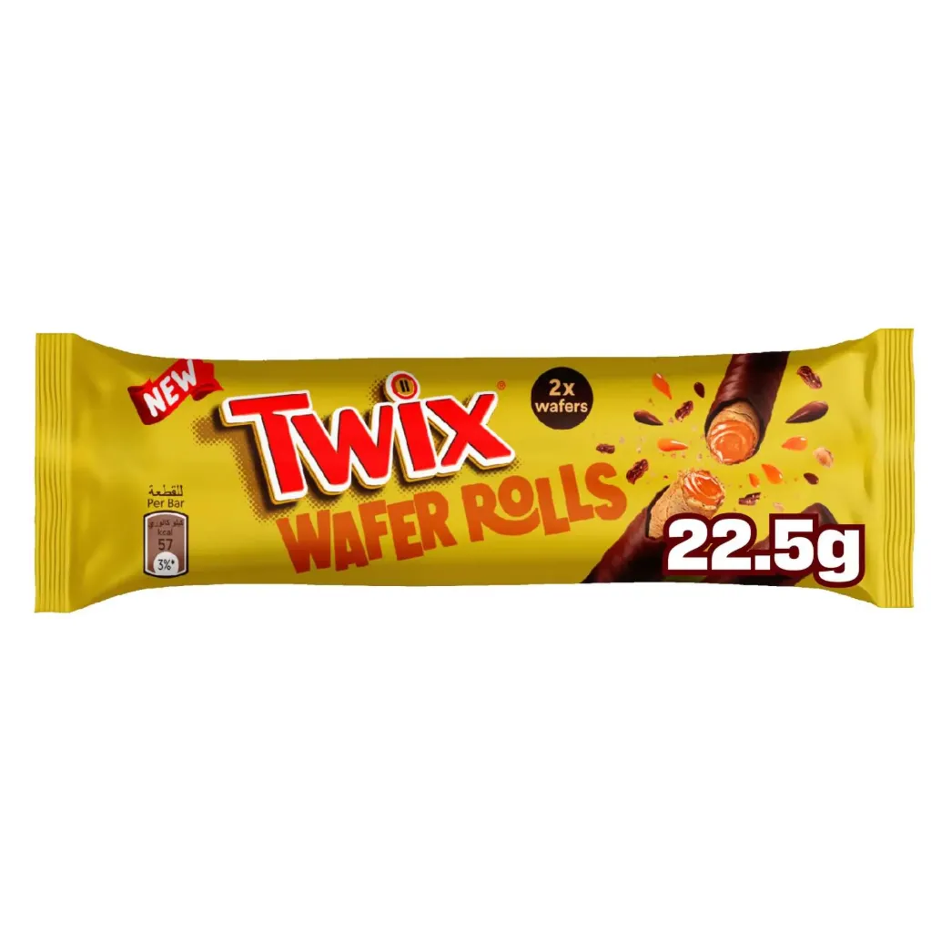Twix Wafer Wrapped 22.5g - تويكس ويفر ملفوف 22.5جرام