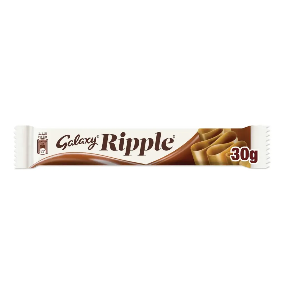 GALAXY RIPPLE 30G - جالكسي شوكولاته بالحليب مع حشوة هشة 30ج