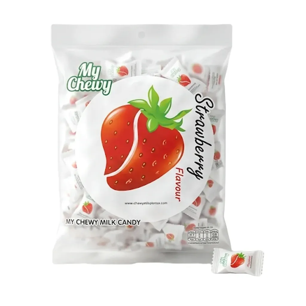 HAOLIYUAN MY CHEW CANDY STRAWBERRY 30*280G - حلوى هاهوليون بنكهة الفراولة 280ج