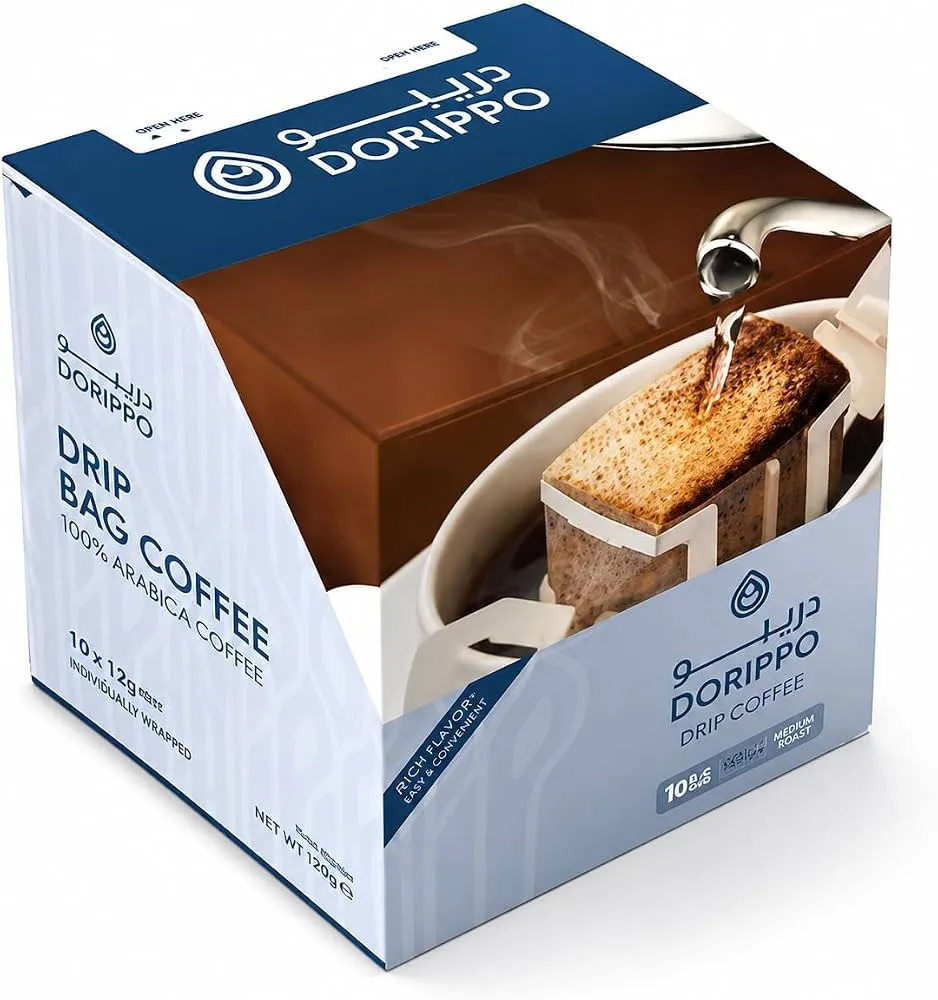 Dorippo peru coffee 10bags*10g - دوريبو قهوة بيرو 10كيس*10جم