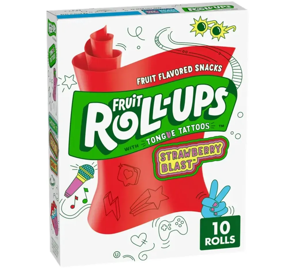 ROLL UPS STRAWBERRY BLAST 141G - رول اب فراولة 141جم