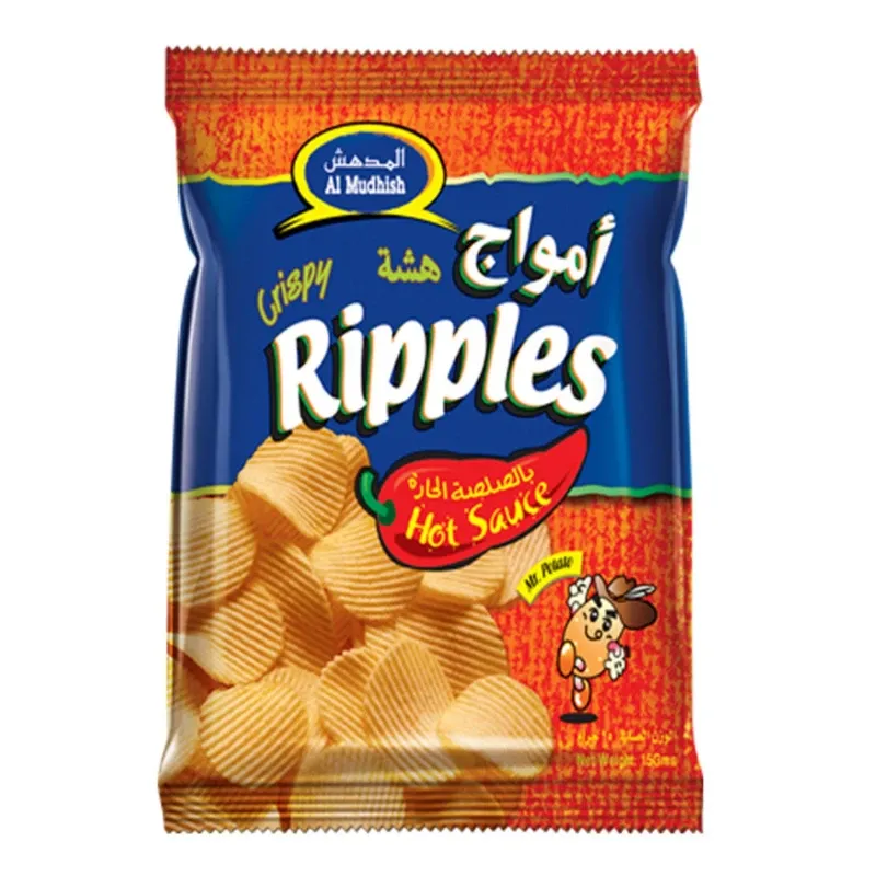 RIPPLE CRUNCH HOT SAUCE 15G - ريبل كرانش بالصلصة الحارة 15  جم