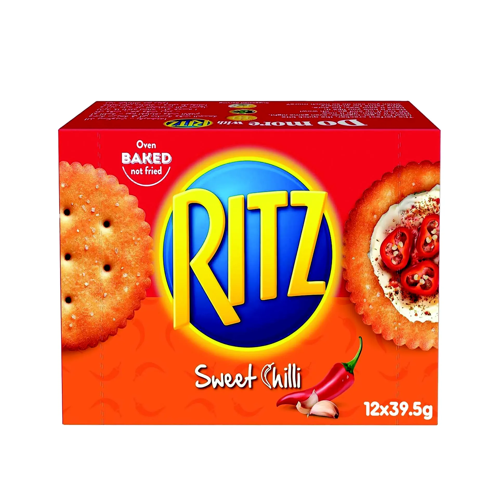 RITZ SWEET CHILLI 39.5 G*12 - ريتز بالفلفل الحلو 39.5جم*12