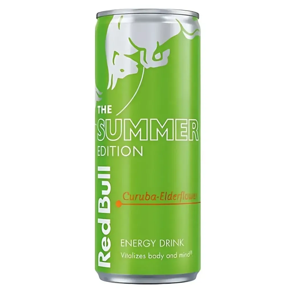REDBULL CURUBA ELDER FLOWER 250ML - ريدبول اخضر 250 مل