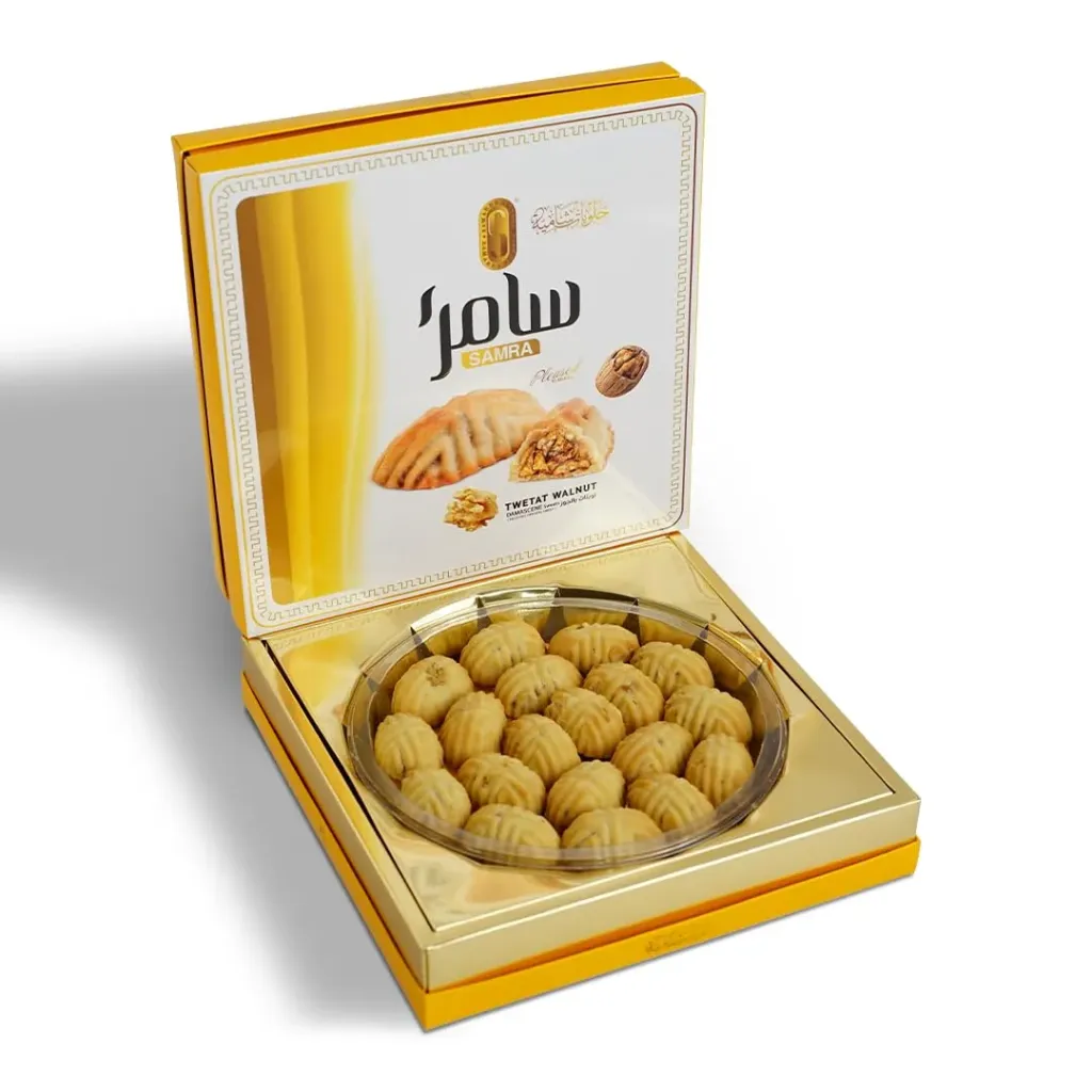 SAMRA MAMOUL WALNUT 500GM - سامراء معمول جوز 500جم