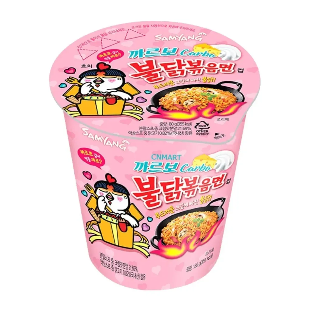 SAMYANG CUP CARBONARA 30*80G - سامينغ كوب كاربونارا 80جم
