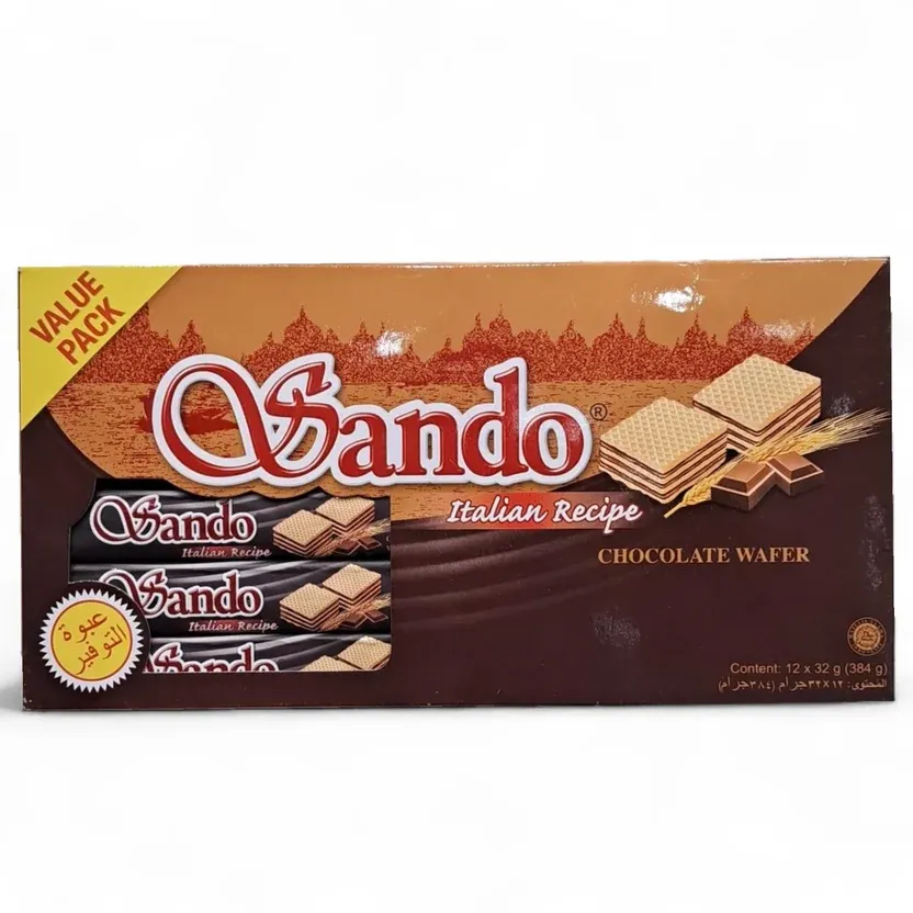 sando wafer value pack32g - ساندو ويفر عبوة اقتصادية 32جم