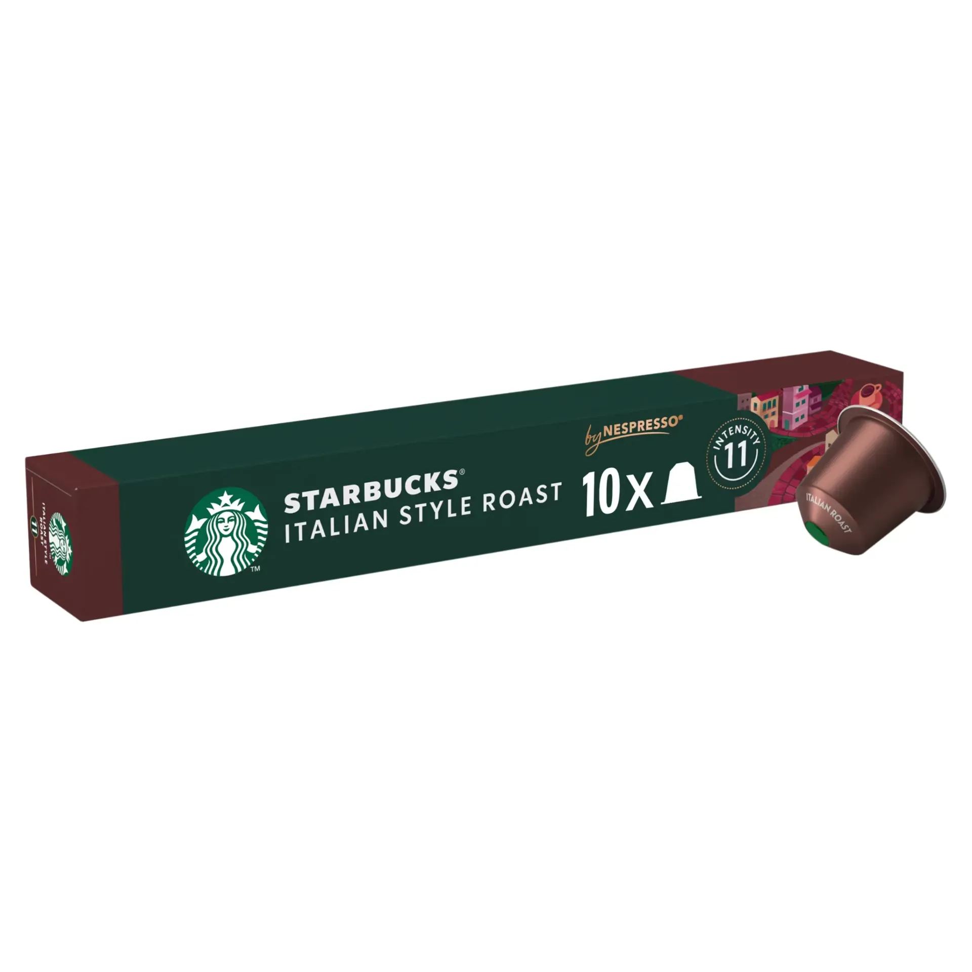 STARBUCKS ITALIAN ROAST 12*52g - ستاربكس ايطاليان روست قهوة 12*52جم