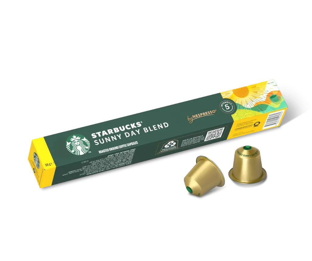 STARBUCKS SUNNY BLEND 12*52g - ستاربكس سنى بليند قهوة 12*52جم