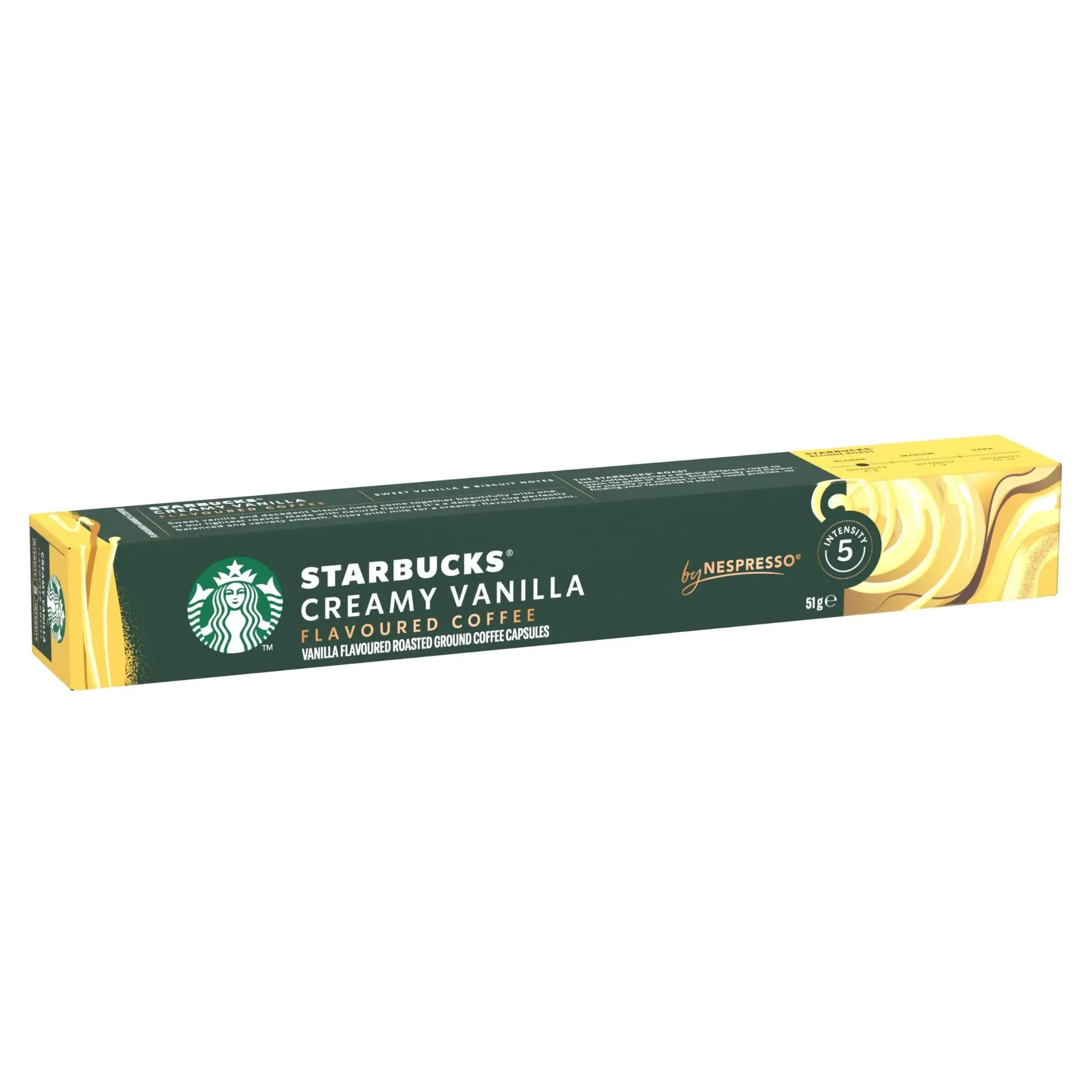 STARBUCKS CREAMY VANILLA 12*52g - ستاربكس كريمى فانيليا قهوة 12*52جم