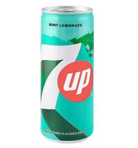 7 UP LEMON MINT ZERO SUGER 6*330 ML - سفن اب ليمون ونعناع زيرو سكر 6*330 مل